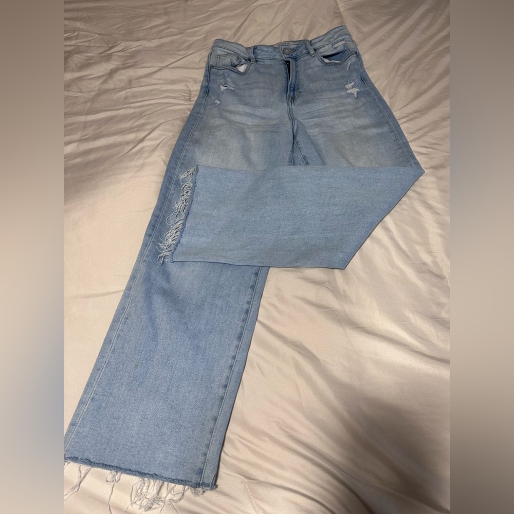 Size 28 Hidden, Purchased at Buckle, Wide Leg Cropped Jeans